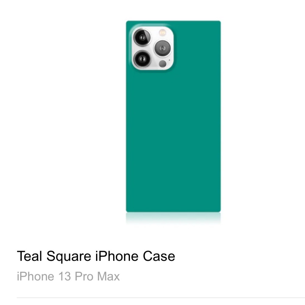 Flaunt Teal iPhone 13pro max case